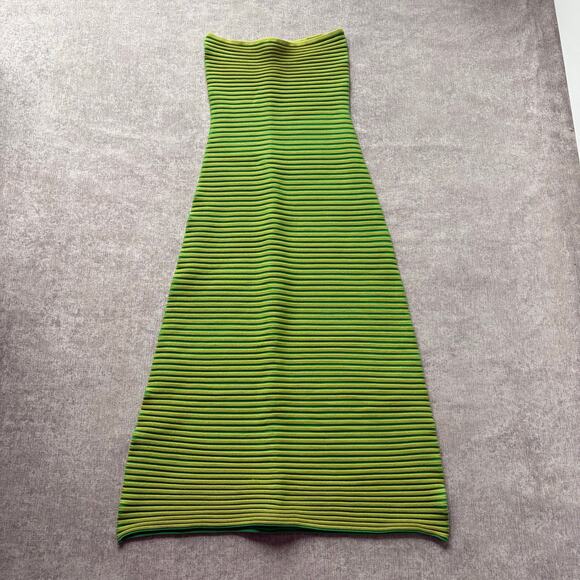 The Wolf Gang Green Knit Tube Dress - Picture 2 of 7
